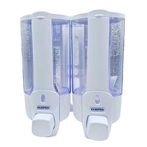 جامایع دستشویی فرپود مدل پرنیان سفید دوقلو