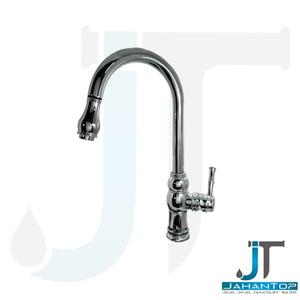 شیر ظرفشویی شاوری آریانا مدل پرنس کروم