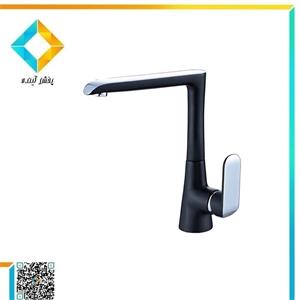 شیر ظرفشویی بومرنگ مدل اوپال 17M مشکی کروم