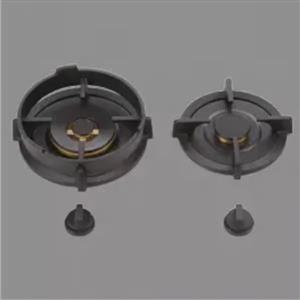 اجاق گاز صفحه ای مسترپلاس مدل مینیمالیست کد GM21BB مشکی