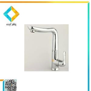 شیر ظرفشویی بهسازان مدل لوتوس کروم