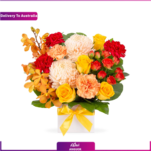 باکس گل ترکیبی (تحویل در استرالیا) 