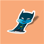 استیکر evil bat
