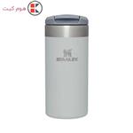 ماگ مسافرتی استنلی مدل ترانزیت طوسی روشن Stanley_Transit Mug-AeroLight Fog Metallic-350 ml 