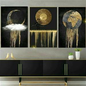 تابلو بوم دکوری سه تیکه کد ۱۷۹۷