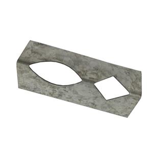 شابلون گچبری 10 سانت مدل لبه 2