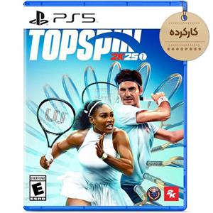 دیسک بازی TopSpin 2K25 کارکرده – مخصوص PS5