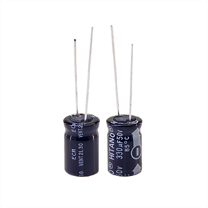 خازن الکترولیتی 330uF / 50V HITANO