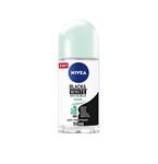 مام رول زنانه  نیوآ  مدل بلک اند وایت  Nivea Black & White Invisible Clean حجم 50 میلی لیتری