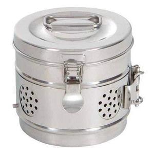 بیکس استیل درب دار متوسط سایز 25*30