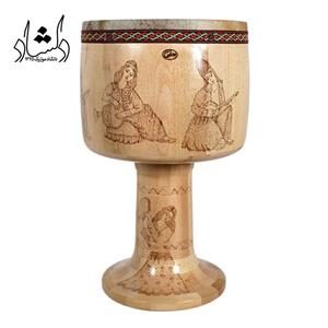 تنبک حلمی سوخته کاری طرح 3
