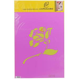 شابلون استنسیل 30*40 طرح گل کد G110 مجد