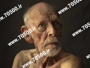 عکس پرتره  پیرمرد