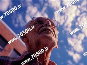 عکس پرتره  پیرمرد