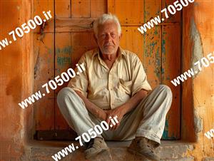 عکس  پیرمرد