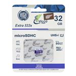 کارت حافظه میکرو ۳۲ گیگ ویکومن Vicco Man Extra U1 80MB/s بدون خشاب