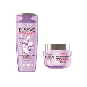 پک مراقبت و آبرسان موی loreal paris Hyaluron