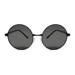 عینک آفتابی مدل گرد فلزی پلاریزه زنانه و مردانه کد 0242