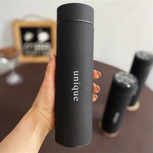 فلاسک مسافرتی دماسنج دار مدل unique