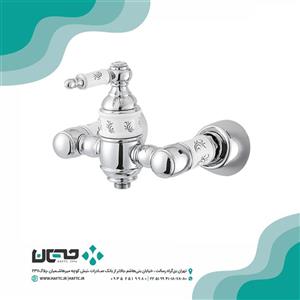 شیر حمام کیان مدل کاترین سفید کروم