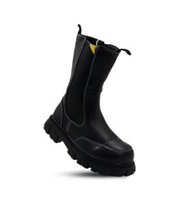 بوت چرم تیوکید آستر مخمل زیپدار کد 67443 برند TIYOOKID