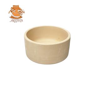 کاسه سفالی استوانه قطر ۸ سانتی متر