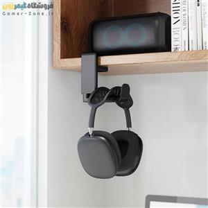 استند و پایه نگهدارنده هدست/هدفون مدل Under Desk Design Headset / Headphone Hanger Hook Holder