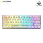 کیبورد گیمینگ مکانیکال مجیک ریفاینر با کیکپ دورشفاف مدل Magic Refiner MK25 RGB (Red Switch / PBT Pudding Keycap) 60% Mechanical Gaming Keyboard