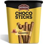 شوکورول خامه موز و کرم کاکائو درمیسیز 310 گرم | Dermisis choco sticks banoffee