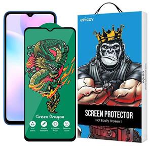 محافظ صفحه نمایش اپیکوی مدل Green Dragon ExplosionProof مناسب برای گوشی موبایل شیائومی Redmi 9i / 9i Sport/ 9AT/ 9 Activ Epicoy Green Dragon ExplosionProof Screen Protector For Xiaomi Redmi 9i / 9i Sport/ 9AT/ 9 Activ