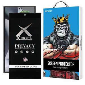 محافظ صفحه نمایش حریم شخصی اپیکوی مدل Xmart-Privacy Premium مناسب برای گوشی موبایل سامسونگ Galaxy S24 Ultra Epicoy Xmart-Privacy Premium Screen Protector For Samsung Galaxy S24 Ultra