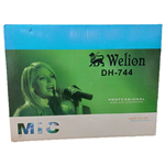 میکروفون بی سیم دو کانال دو دستی | Welion DH-744