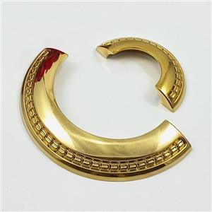 دستگیره نیم دایره کنسول و کمد برنزاستیل کد C23