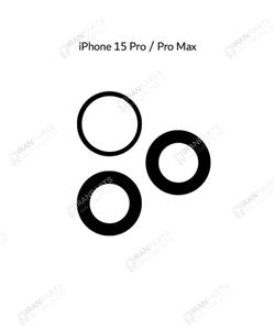 محافظ لنز دوربین شهر گلس مدل SHABRANGS مناسب برای گوشی موبایل اپل iPhone 15 Pro Max / 15 Pro