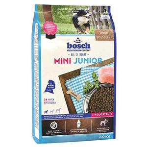 غذای خشک سگ بوش مدل Mini Junior high وزن 3 کیلوگرم