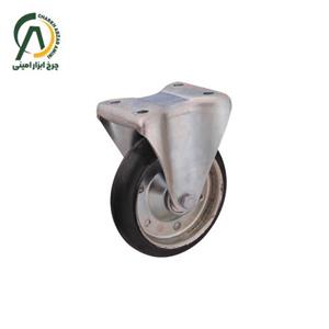 چرخ ورقی مدل ژاپن ثابت قطر ۱۲۵ میلی متر کد 11091