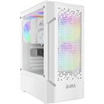 کیس کامپیوتر گیم دیاس مدل AURA GC7 WH COMPACT MESH RGB MID-TOWER 