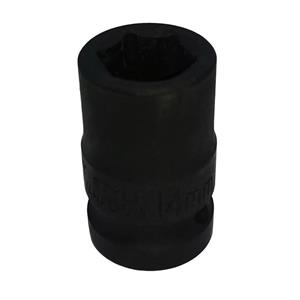 بکس تکی 1/2 درایو کوتاه مشکی شش پر سایز 19 هنس