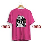 تیشرت Panda: Lazy But Crazy - پاندا  کد 500/44