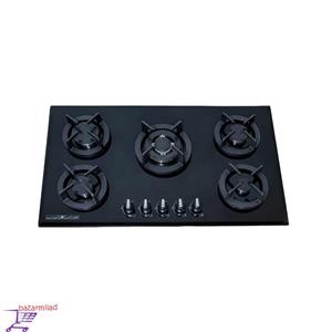 اجاق گاز شیشه ای صفحه ای پنج شعله هارپاگ [HARPAG] مدل G501c