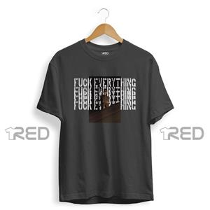 تیشرت طرح دورچی Fuck Everything برند RED کد 0a380