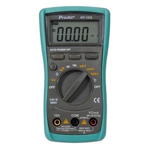 مولتی متر دیجیتال پروسکیت مدل MT-1232