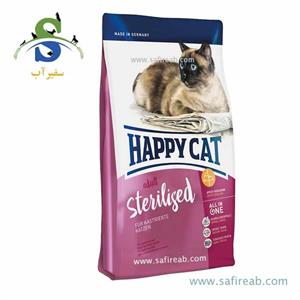 غذای خشک مخصوص گربه عقیم شده (4 کیلوگرم) هپی کت 
