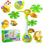 آویز تخت موزیکال کودک و نوزاد هولی تویز Huile Toys