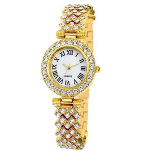 ساعت مچی عقربه ای زنانه مدل دیاموند کد full negin t1