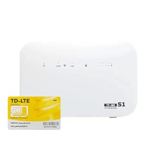 مودم 4G LTE تک نت مدل TF-i60 S1به همراه 2500 گیگ اینترنت یکساله