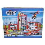 لگو ایستگاه آتش نشانی کد: 6064 City Fire Station