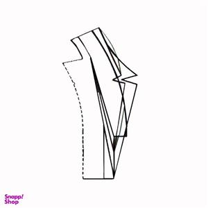 الگو خیاطی یقه زنانه متد ترک کد 21 بسته 21 عددی