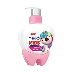 خمیردندان کودک هلوفرش مدل توت فرنگی پونی حجم 250 میلی لیتر