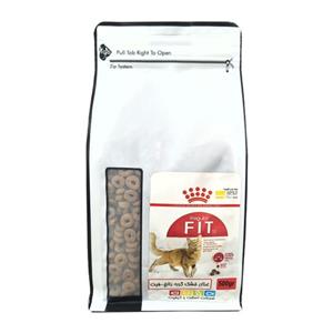 غذای خشک گربه شهرپت مدل Royal Canin Fit وزن 500 گرم 